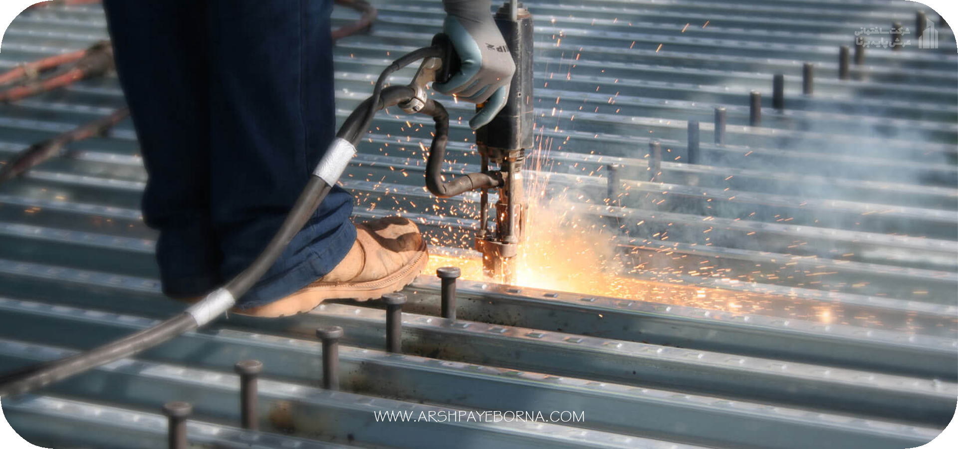 گل میخ عرشه فولادی